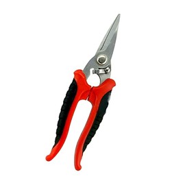 8" Stainless Steel Professional Industrial Straight Cut Snips/Scissors/Shears Serrated Blade Precision Ground Multi-Purpose Safety Lock Cutting Tool Super-Deals-Shop