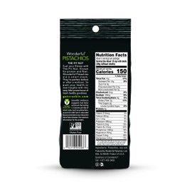 Wonderful Pistachios, Roasted and Salted, 8 Ounce Bags (Pack of 5)