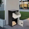 Unbranded Wall Mount Locking Drop Box Steel Mailbox for Rent