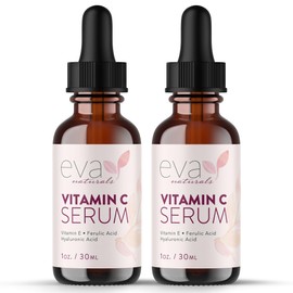 Eva Naturals- Suero antienvejecimiento con vitamina C para el rostro a medida que envejecemos, nuestra piel pierde vitalidad y luminosidad. Agregar...