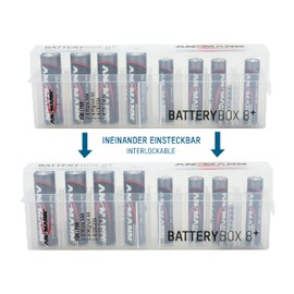 Ansmann 8 pc Battery Box
