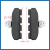 A ABSOPRO Pair Bike Brake Pads Bicycle Block Mountain Bike