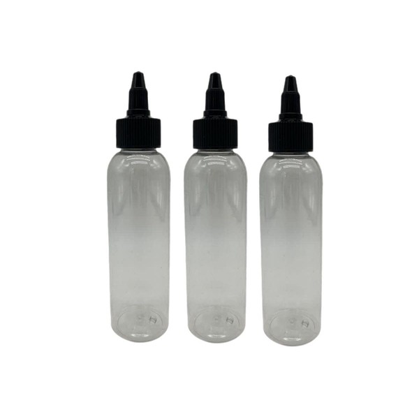 Natural Farms Botellas transparentes Cosmo sin BPA de 4 onzas,