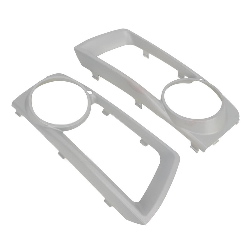 1 Pair Fog Light Grill Cover 51117312595 Scratch Proof Front