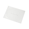 Funeral Book White for Loved Ones in Loving Memory of