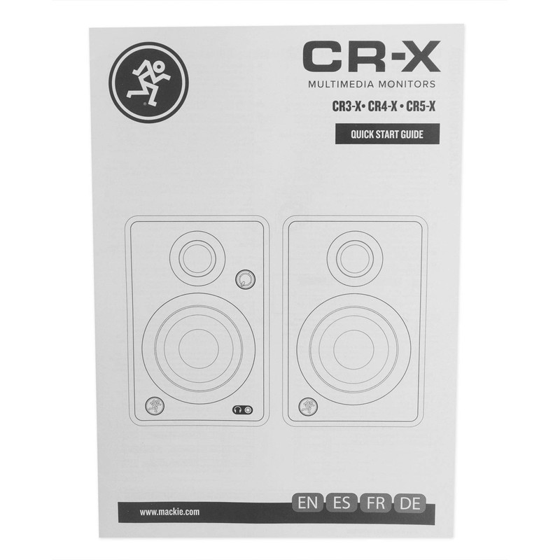 Mackie (2) CR4-X 4" 50w Creative Reference Multimedia Studio Monitors
