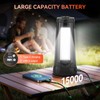 AKOFUN Camping Light with Stand, 15000 mAh Rechargeable Cordless Work