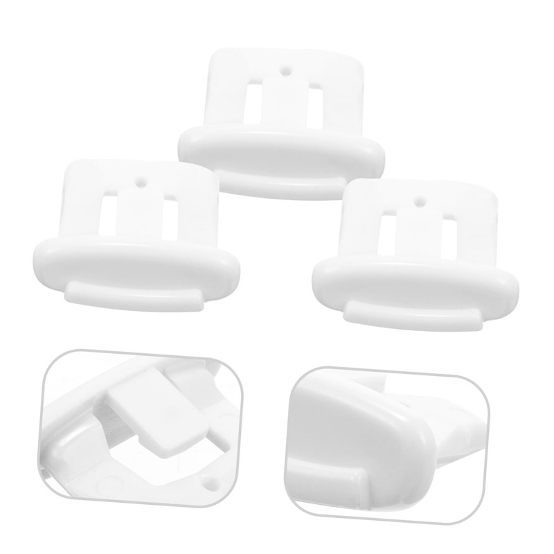 jojofuny Wd12x10304 Dishwasher Stopper Clip 5pcs Dishwasher Rack Slide End