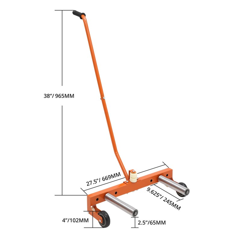 Tire Dolly Heavy Duty, Tire Wheel Dolly with 360° Rotatable