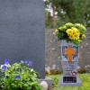 Unbranded Solar Cemetery Grave Vase with LED for Fresh Artificial