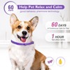 Dog Calming Pheromone Collar Set of 3,Relieves Anxiety,Keeps Dog Quiet,Foldable