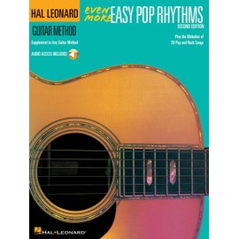 Even More Easy Pop Rhythms - 2nd Edition Hal Leonard Guitar Method Book/Online Audio