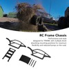 1/18 Carbon Fiber Frame Black Flexibility Carbon Fiber Chassis Kit