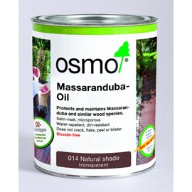 OSMO Decking Oils Natural Exterior Wood Decking Finishes Massaranduba .75L