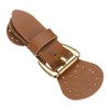 sourcing map Leather Magnetic Snap Buckle Lock, Sew on Toggle