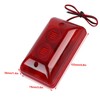 Wired Strobe Siren Sound Alarm Strobe Flashing Red Light Safety