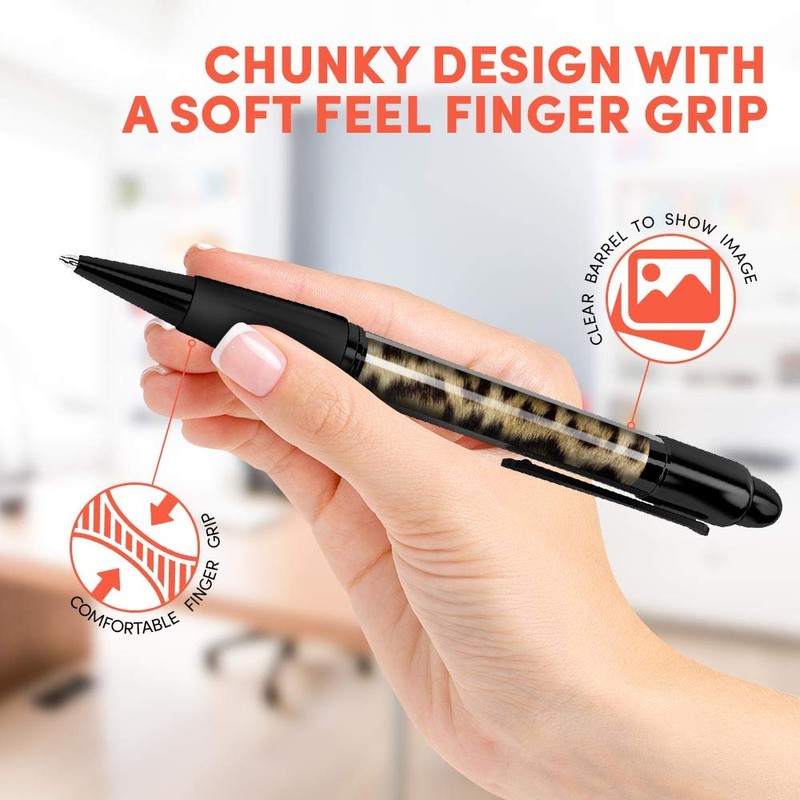 Beautiful and comfortable Set of 2 Matching Pens - Wild