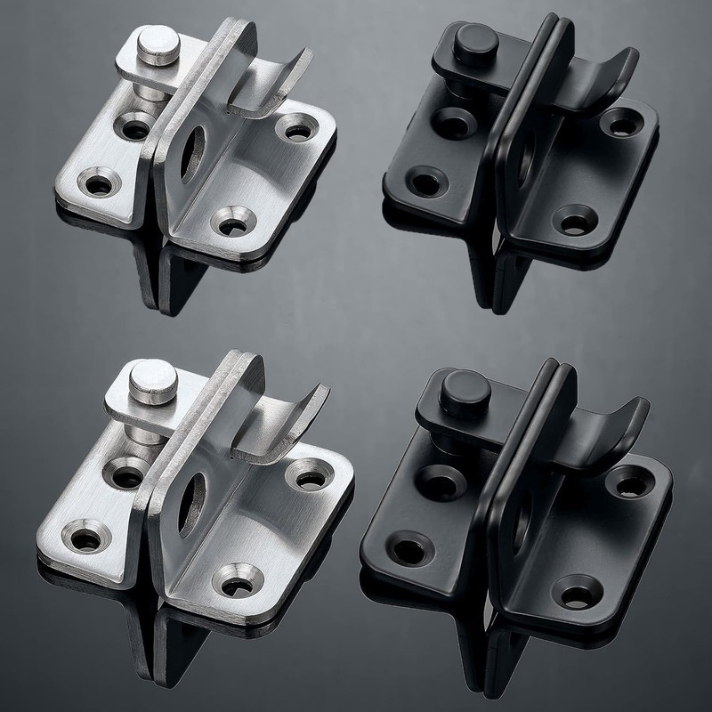 ZiYuya Folding Latch Gate Latch Security Latch Latch for Barn