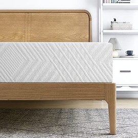 LIFERECORD 10 inch Twin XL Mattress in a Box, Gel Memory Foam Mattresses Made in USA for Twin XL Bed, Medium Feeling White