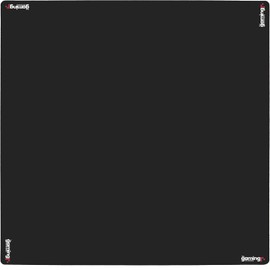 The Gaming Mat Company Poker, Dominoes, Bridge & Mahjong Table Mat - Black 33" x 33" Premium Gaming Mat- Cards Playmat- Card Gaming Mat Table Top Cover Topper Card Game Mat Square Mahjong Table Cover