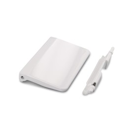 Dekarox Door Handle with Spring 100 x 65 x 15 mm White for Liebherr 9590228 Freezer Compartment Handle for Fridge Freezer Combination