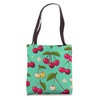 Cherrys Pattern Cute Graphic Design Tote Bag