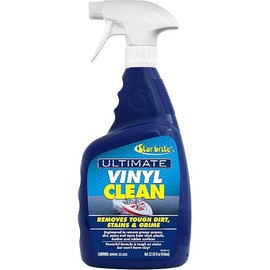 STAR BRITE Ultimate Vinyl Clean Spray - Multi-Surface Cleaner for Auto, RV, Home & Boat Upholstery - Vinyl, Rubber, Leather, Plastic + Interior & Exterior Trim - 32 OZ (096232)