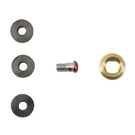 AA Faucet Repair Kit for 4" or 8" Faucets, Rubbers, Screw and Copper Seat, HOT (Hot-Kit)
