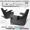 BestEvMod Mud Flaps Splash Guards Compatible with Rivian R1S 2022-2026
