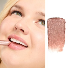 Gerard Cosmetics Glitter Lipstick (Hollywood Blvd), Nude Pink Lipstick with Sparkling Metallic Glitter, Long Lasting, Smooth Formula, Highly Pigmented Opaque Color, Cruelty Free & Made in USA