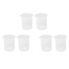Kitchen Lab Graduated Beaker Clear Plastic Measuring Cup Thicken with