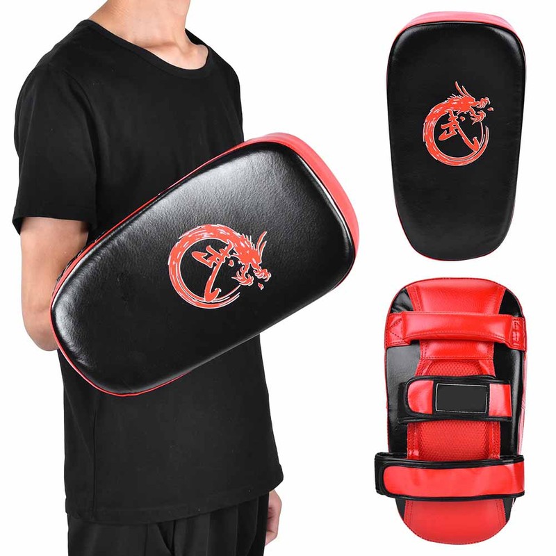 Curved Taekwondo Boxing Kicking Strike Pad Hand Feet Foot Target