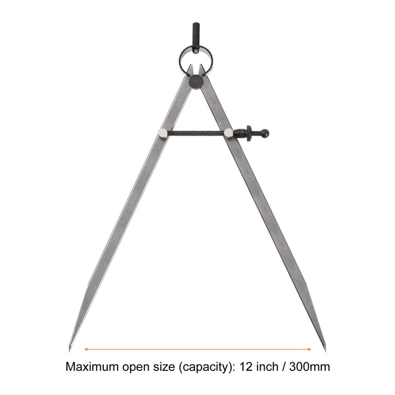 sourcing map Spring Joint Caliper 12 inch / 300mm Adjustable