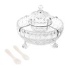 DUEBEL Caviar Server Set with 2 Mother of Pearl Spoons