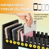 Ozzptuu Cell Phone Holder Classroom Cell Phone Storage 2-Tier Multiple