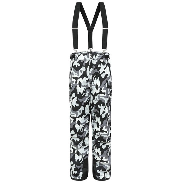 BenBoy Men’s Ski Trousers, Lined, Warm, Softshell Trousers, Windproof, Waterproof