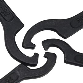 Snblzhef 22-72mm Wrench Spanner Tool Adjuster Motorcycle Bike Absorber Shock Spanner Pre Load Hook C Spanner Tool Set Hand Tool