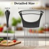 2PC Onion Holder for Slicing, Onion Slicer Holder, Onion Cutter