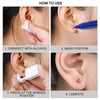 4 Pack Self Ear Piercing Gun, Disposable Self Ear Piercing