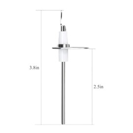 6 pack 0130F00010 Furnace Flame Sensor Replacement for Goodman Amana Janitrol Furnace fit B1172606 B11726-06 20488501 ACS90453BXA P1257001F P1257007F ACS90703BXA P1257002F P1257008F