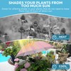 3 Pcs Plant Umbrellas for Outdoor Plants, 25" Garden Plant