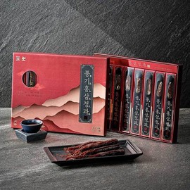 Sobaek Korea [홍삼성찬] 풍기홍삼정과 37.5gx8ea [Red Ginseng Feast] Punggi Red Ginseng Extract 37.5g x 8ea
