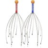 Generic Scalp Head Fingers Massager, 2Pcs Head Tickler Head Whisk