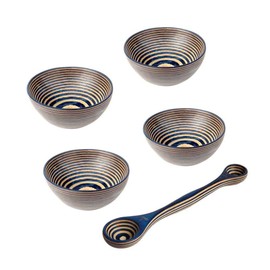 Island Bamboo 5-Piece Prep Set, Blue