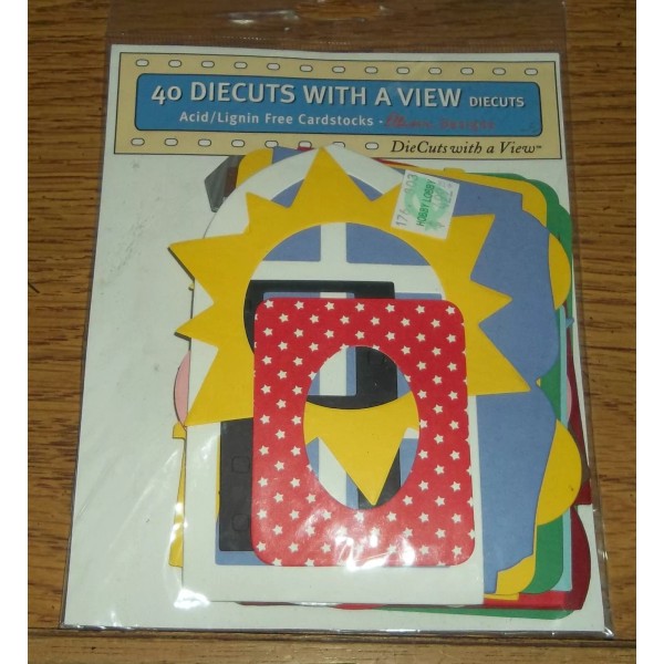 ELLISON DESIGNS 40 DIECUTS WITH A VIEW - ACID/ LIGNIN