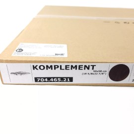 Ikea KOMPLEMENT Pull-Out Pants Hanger Black-Brown 19 5/8" x 22 7/8"  New