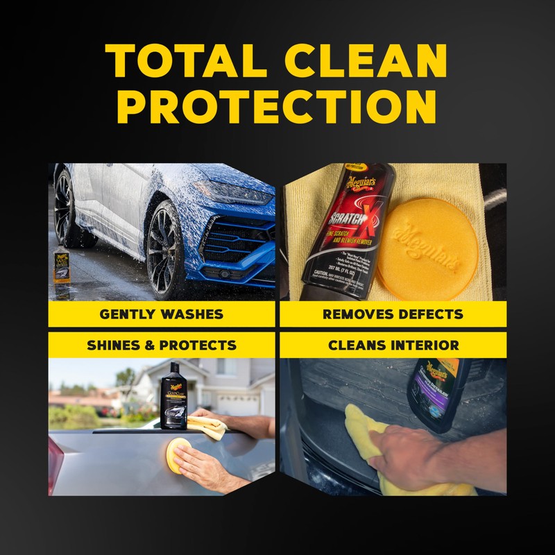 Meguiar's Complete Car Care Kit - The Ultimate Car Detailing