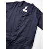 Bulwark FR Concealed Snap-Front Lab Coat, Navy, X-Small