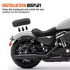 8 Suction Cup Seat, PSLER motorcycle Rear Passenger Pillion Pad