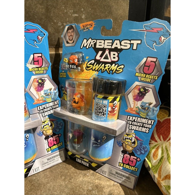 Moose Enterprise NEW Mr Beast Lab Swarms 5 Pack with